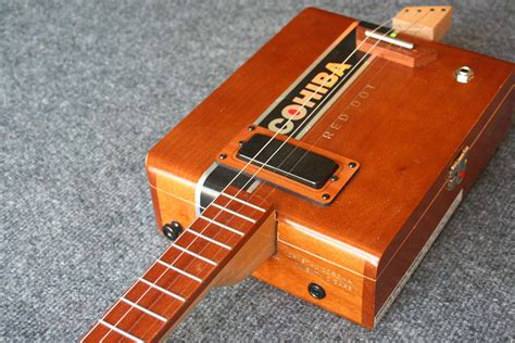 cigar box electrical box|left handed cigar box guitars.